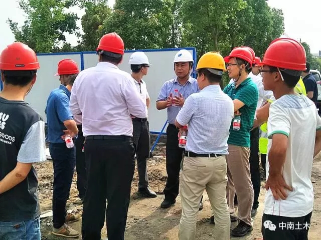 杭州市管廊办主任李强一行到项目部检查指导工作(图2)