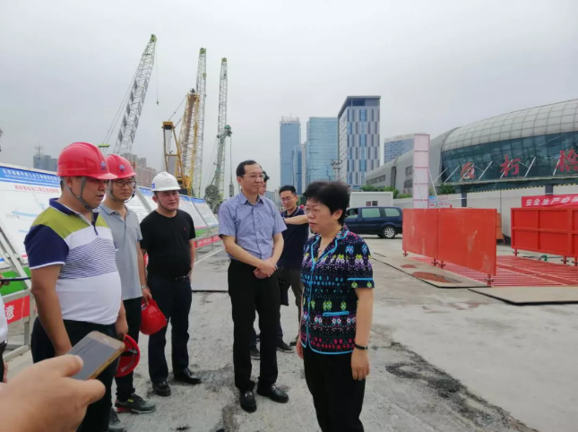 浙江陈奕君副省长一行视察绍兴地铁项目(图2)